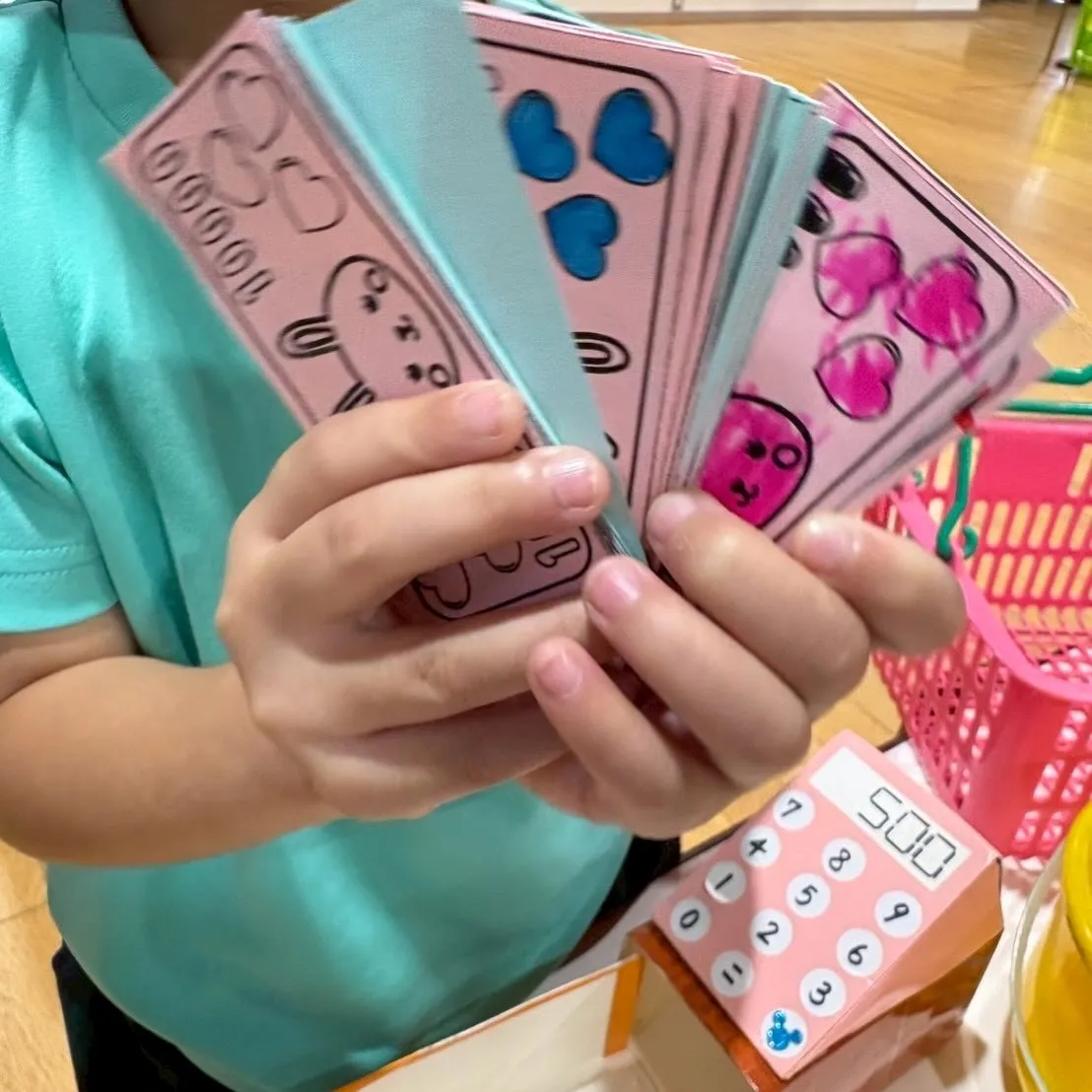 みんなが毎年楽しみにしているお店屋さんごっこ☺️